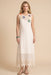 Johnny Was Natural Nydia Applique Tank Dress Slip C30525-4