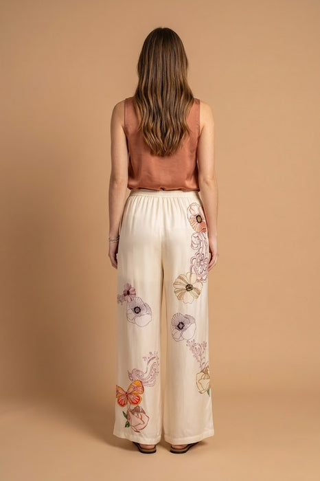 Johnny Was Jade Rosabelia Lyra Easy Pant L63525-6