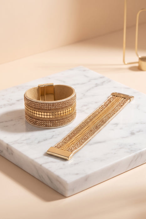 Celeste Studio Magnetic Wrap Around Bracelet C22579-ROSE GOLD