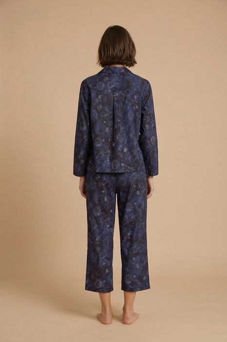 Johnny Was Bejewel Crop Pajama Set MS0623-B