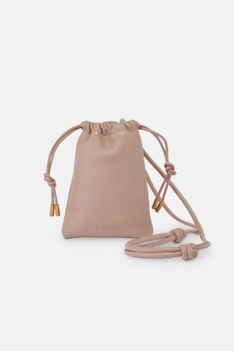 DOLCE VITA Evie Pebble Leather Phone Pouch Crossbody Bag NEW