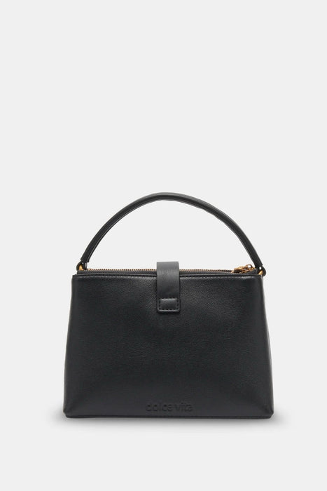 DOLCE VITA Charly Structured Leather Crossbody Bag with Top Handle