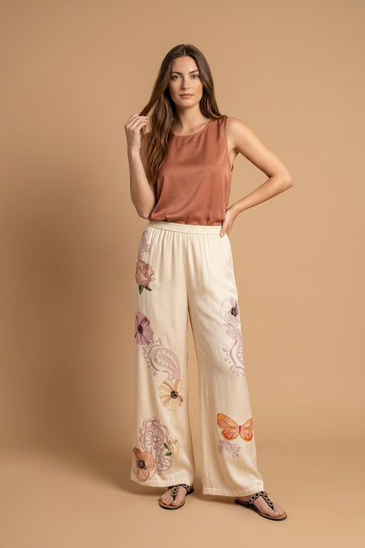 Johnny Was Jade Rosabelia Lyra Easy Pant L63525-6