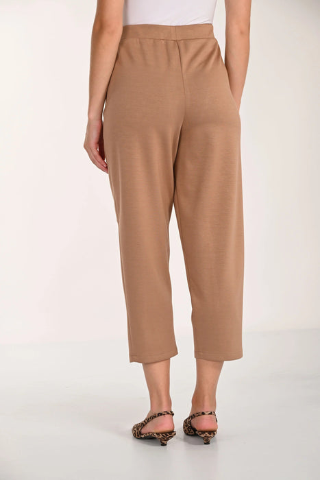 Frank Lyman Camel Pull-On Cropped Pants 261398