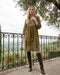 Johnny Was Button Front Yoke Dress W35825-6