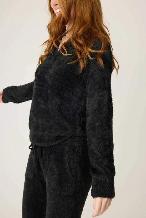 PJ Salvage Black Cozy & Chic Pajama Set RRCCST4