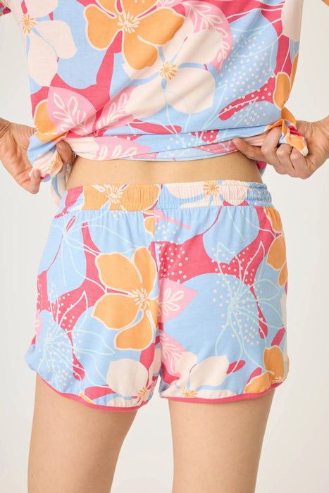 PJ Salvage Tropical Dreams Floral Pajama Shorts Set RSTDT1/RSTDS1