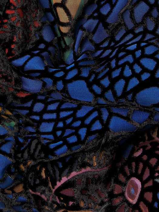 Johnny Was Nash Burnout Midi Dress C34724A9