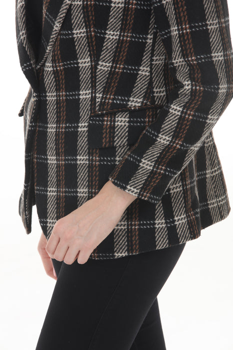 Insight New York Multi/Plaid Blazer Jacket BCJ2930C