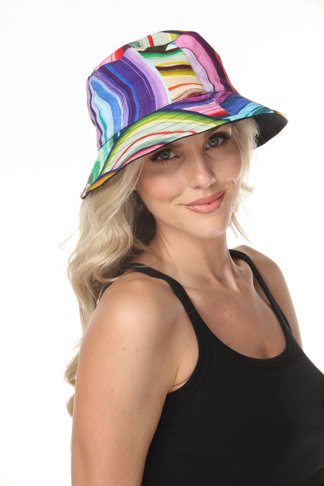 Johnny Was Abel Reversible Bucket Hat CSW7125-A