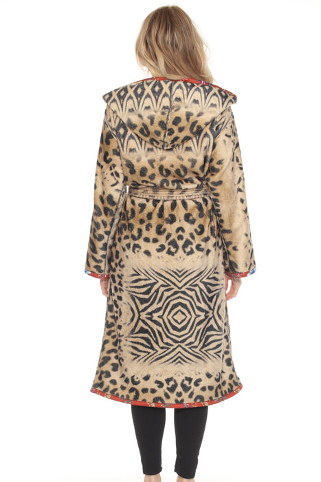 Johnny Was Aditi Hooded Reversible Robe RH23024-O