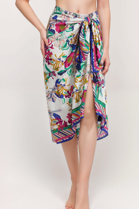 Johnny Was Aldrich Floral Sarong CSW2425-J