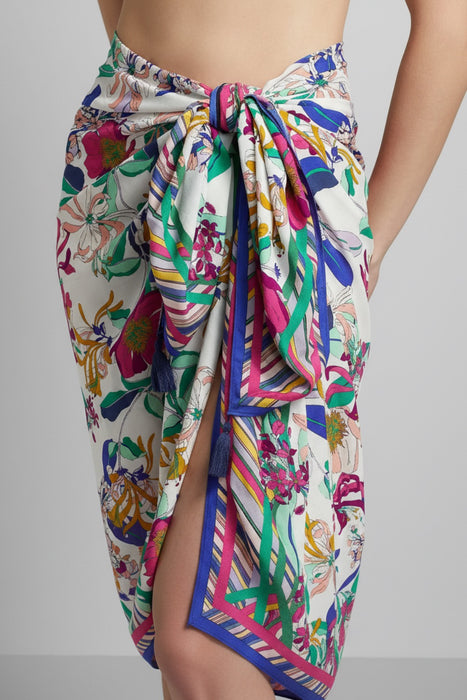 Johnny Was Aldrich Floral Sarong CSW2425-J