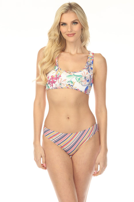Johnny Was Aldrich Two-Piece Swimsuit CSW1425-J/CSW1525-J