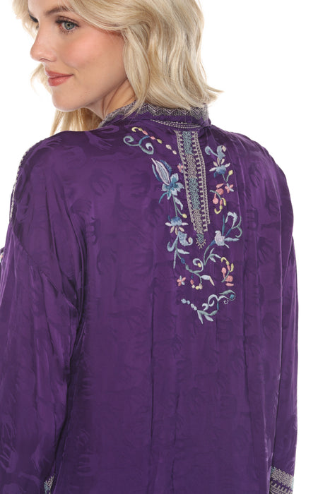 Johnny Was Slim Audrey Button-Down Shirt C16824 *