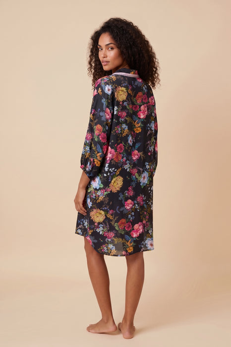 Johnny Was Baccara Button Down Shirt Dress CSW6525-H