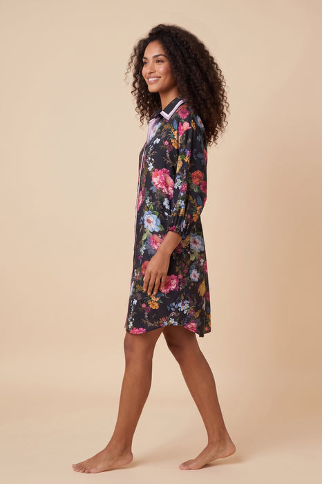 Johnny Was Baccara Button Down Shirt Dress CSW6525-H