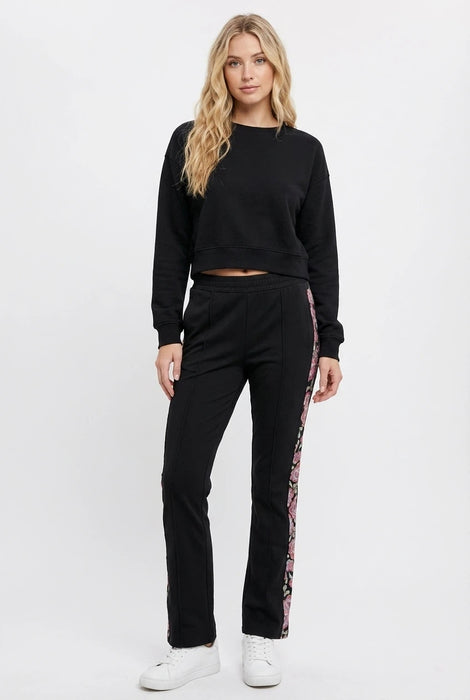 Johnny Was Black Bee Active Jetsetter Pant A9524-0