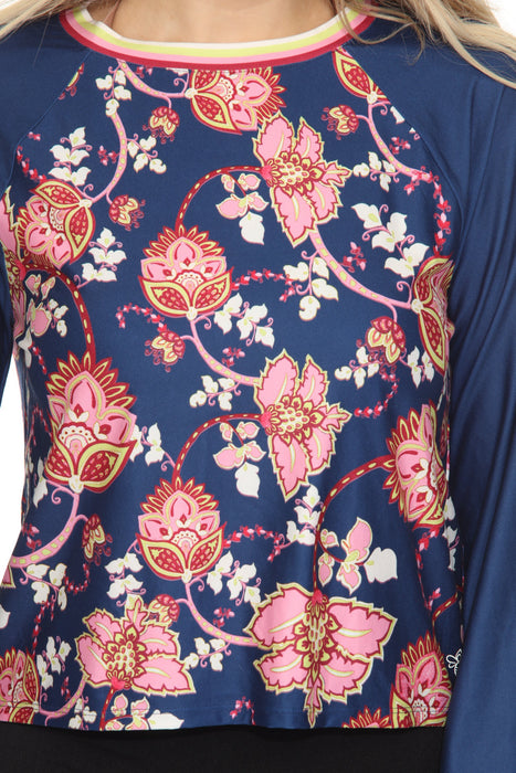 Johnny Was Bee Active Kimono Sleeve Swing Tee A7524-3