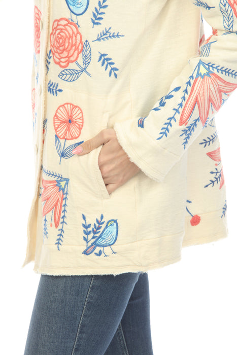 Johnny Was Biya Birdie Cardigan B59625-5