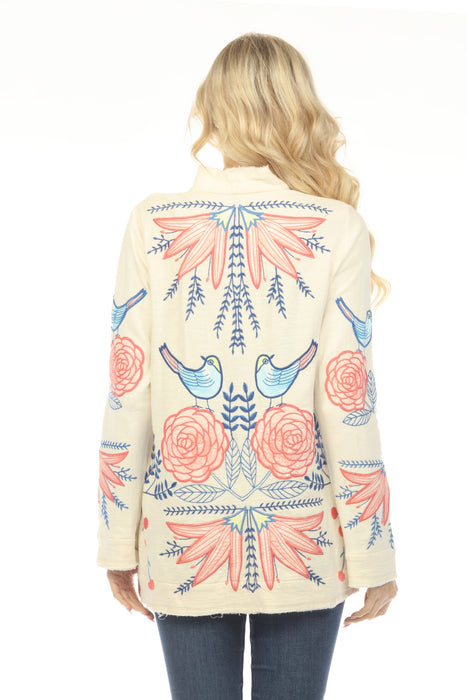 Johnny Was Biya Birdie Cardigan B59625-5