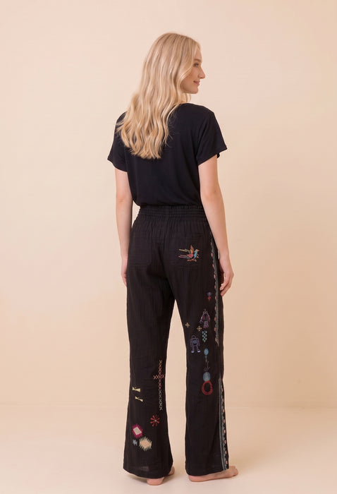 Johnny Was Biya Litzy Cotton Pants B67424-2 *