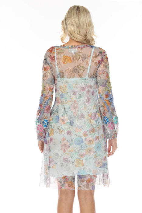 Flora Dancer Embroidered Mesh Dress | Johnny Was AfterRetail Flora Dancer Embroidered Mesh Dress | Johnny Was AfterRetail