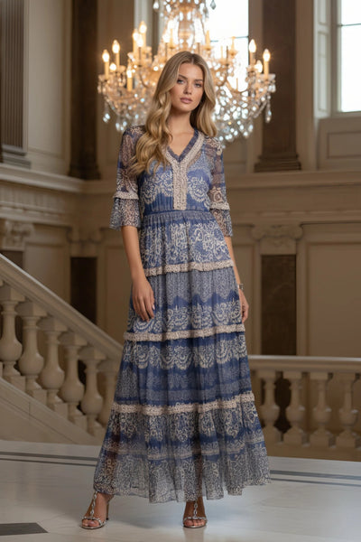 Buy Johnny Was Mazzy Crochet Dress B33825-RK — AfterRetail