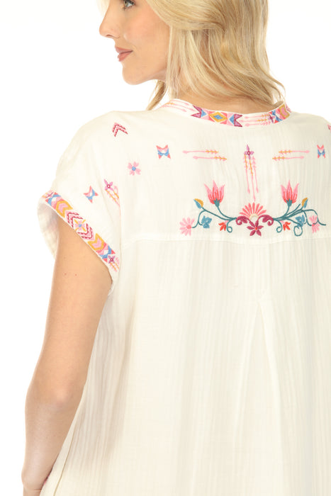 Johnny Was Biya Natural Mishti Dress B35625-4