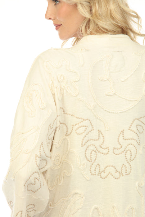 Johnny Was Beige Biya Mojavi Short Kimono C54525-6