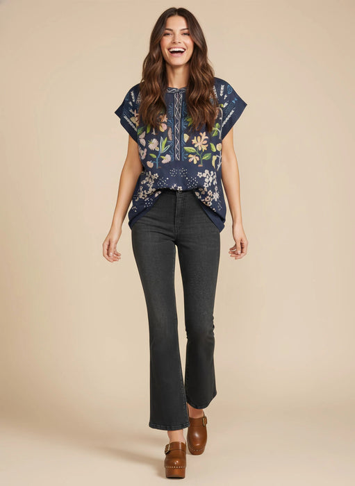 Johnny Was Biya Joelle Lemona Blouse B17625-3 *