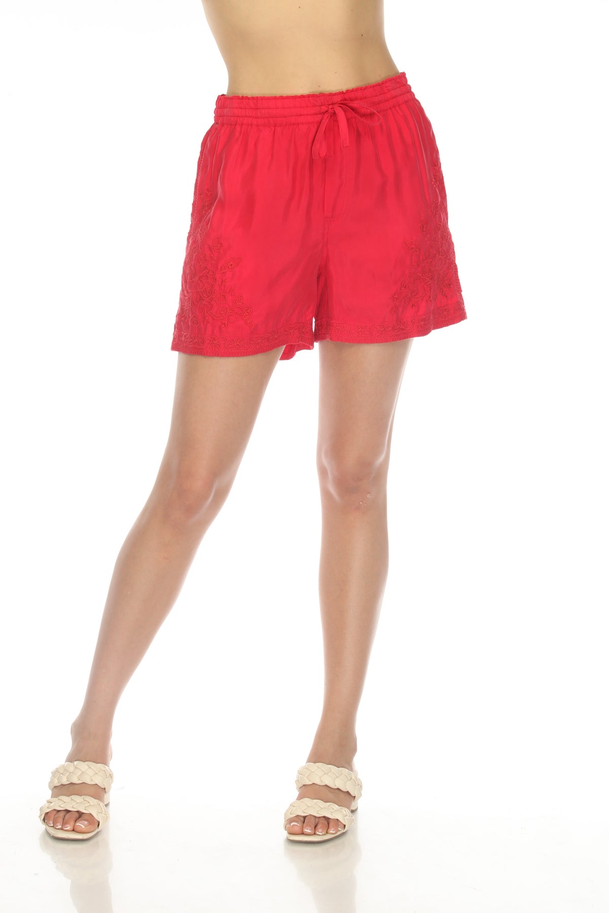 Johnny&#39;s - riho Buy FRONT TIE VILLA BLOUSE | Johnny Was