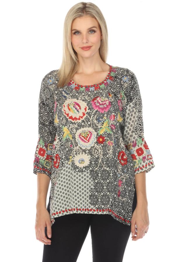 Spring Willow Silk Blouse | Johnny Was โ AfterRetail