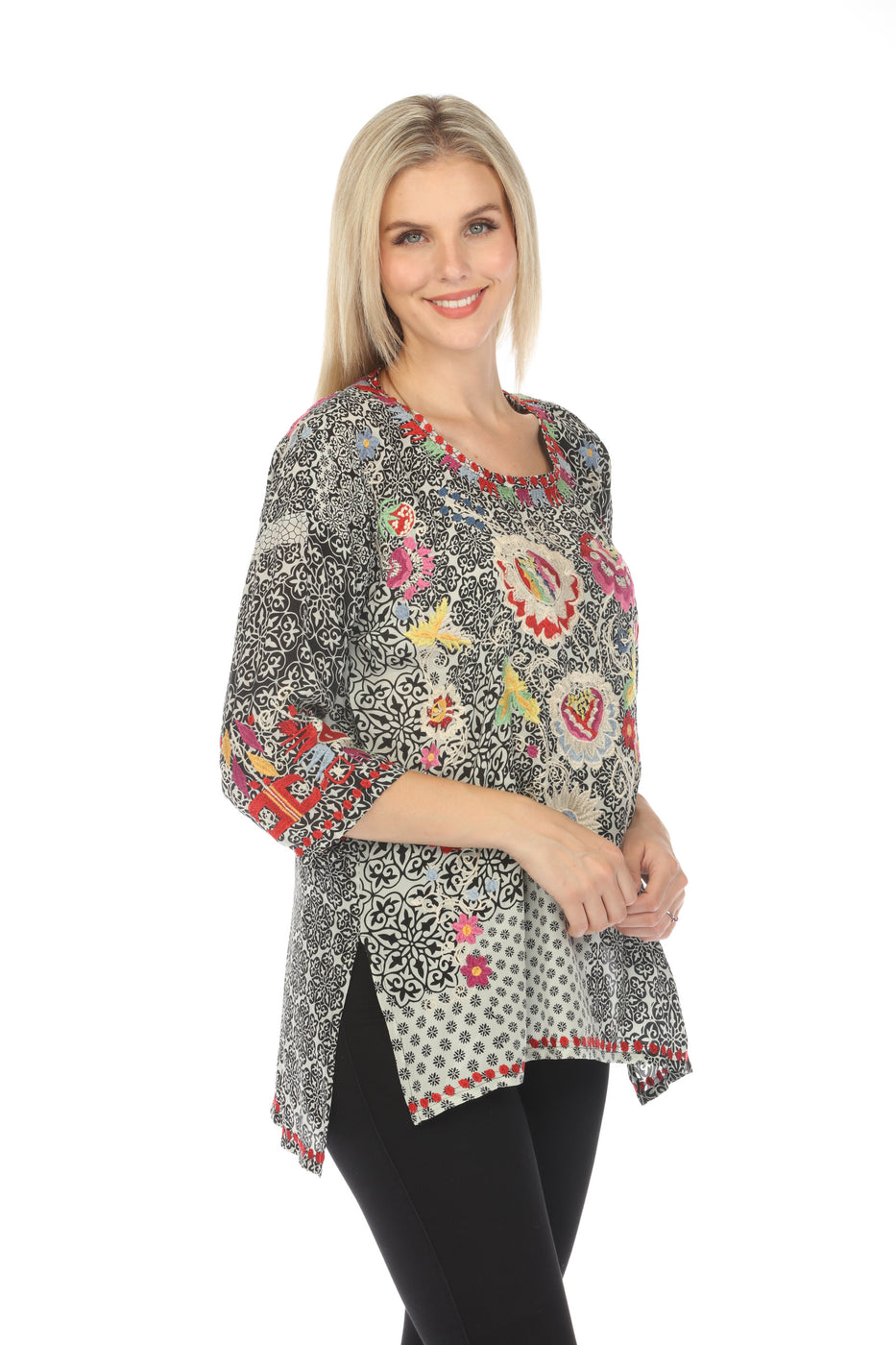 Spring Willow Silk Blouse | Johnny Was — AfterRetail