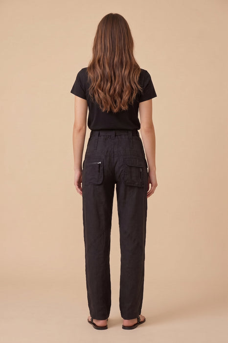 Johnny Was Black Beauty Hailey Cargo Pant O60425-6