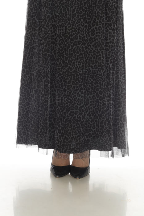 Black Cheetah Beaded Maxi Dress Boho Chic | Johnny Was AfterRetail Black Cheetah Beaded Maxi Dress Boho Chic | Johnny Was AfterRetail