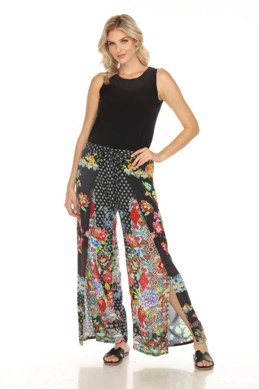 Johnny Was Style CSW6620-M Black Dreamer Wrap Pants