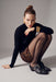 Johnny Was Black Leather Mule Pumps JWS23247-2