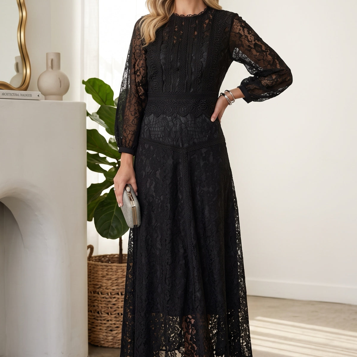 Women's Thea Lace Dress B33724-O