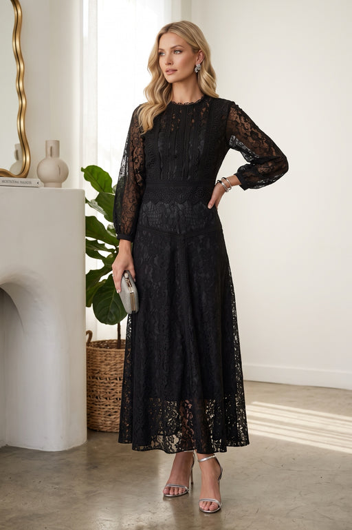 johnny was black dress Multi-Colored Embroidered Western Featuring a scoop neckline and spaghetti straps this shift dress is finished with intricate tonal embroidered detailing for a refined look Women's Thea Lace Dress B33724-O
