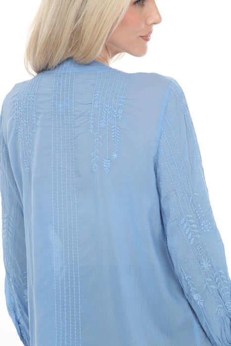 Johnny Was Asta Embroidered Tunic Top C26225-7