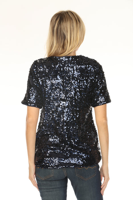 Johnny Was Bradley Sequin Blouse C17924-9 *