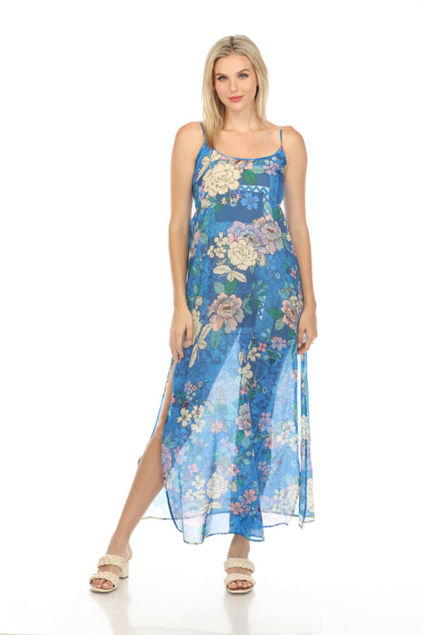 Blue Dove Maxi Dress | Johnny Was AfterRetail Blue Dove Maxi Dress | Johnny Was AfterRetail