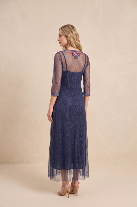Johnny Was Blue Nights Aiko Mesh Dress Slip C30526-1