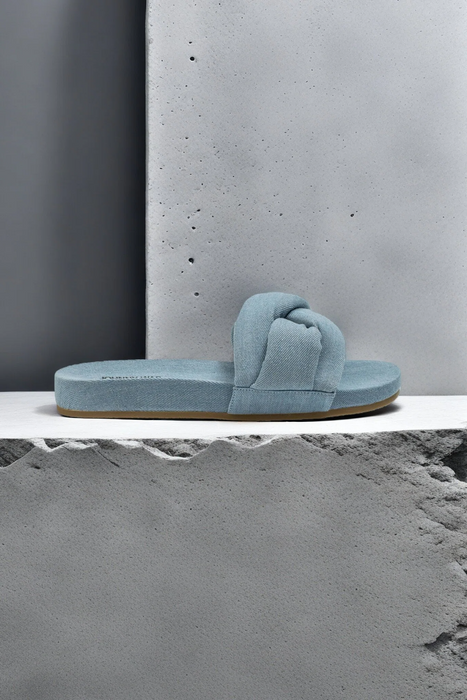 Johnny Was Blue Ojai Slip On Sandals JWS14223