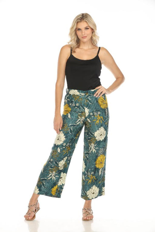 Johnny Was Style C62823B Cadeki Roda Floral Pants Boho Chic