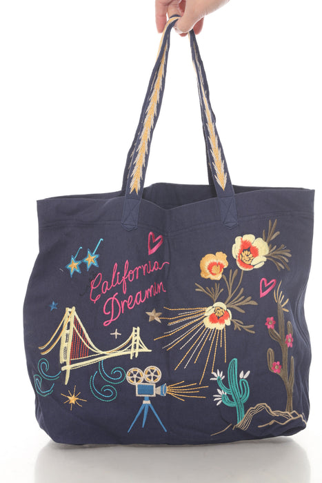 Everyday Tote Johnny Was Totes JOHNNY WAS WIDE STRAP TOTE BAG Totes