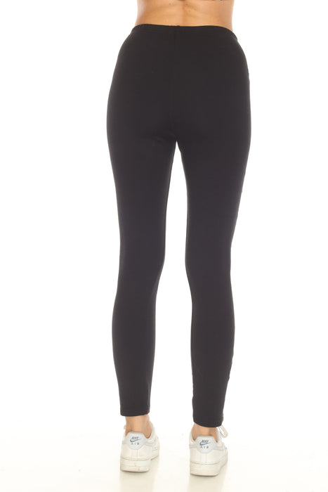 Johnny Was Black Calipso Tonal Leggings R60923-7
