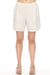 Johnny Was Calme Style O81031-3 Beige Striped Bermuda Shorts