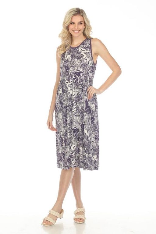 Johnny Was Style R39523 Carioca Easy Fit Sleeveless Tank Dress Boho Chic